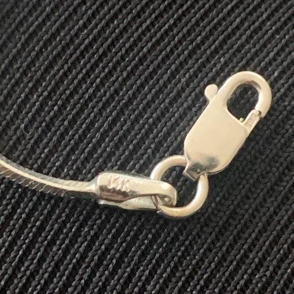 🌞SOLD🌞 14k white gold 16” chain - Picture 3 of 3